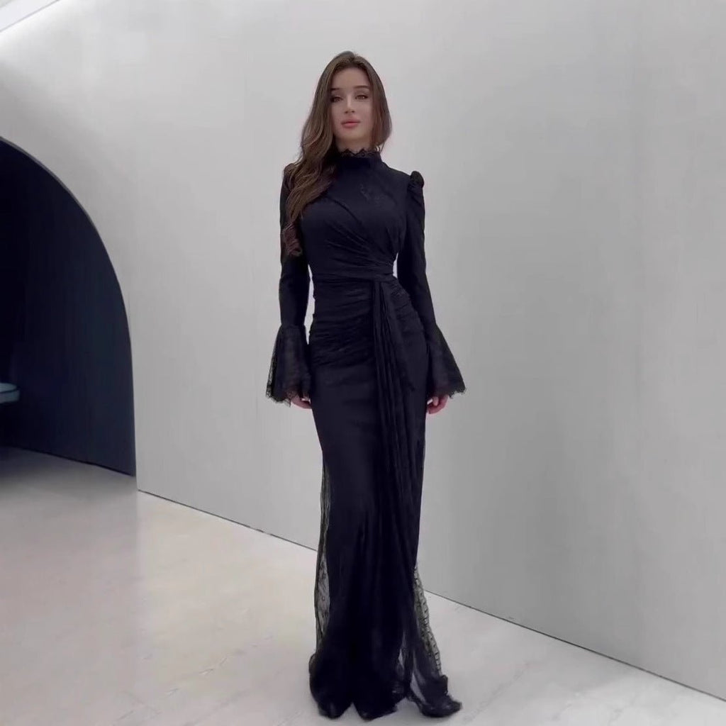 Sequin Embellished Maxi Dress(MS282)