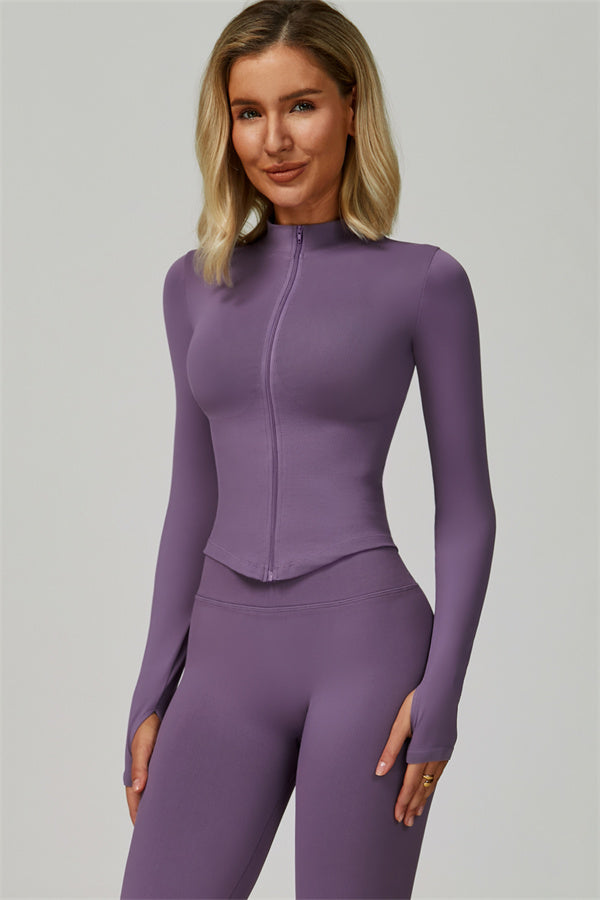 The Empower Jacket Sports Bra Leggings 3-Piece Set