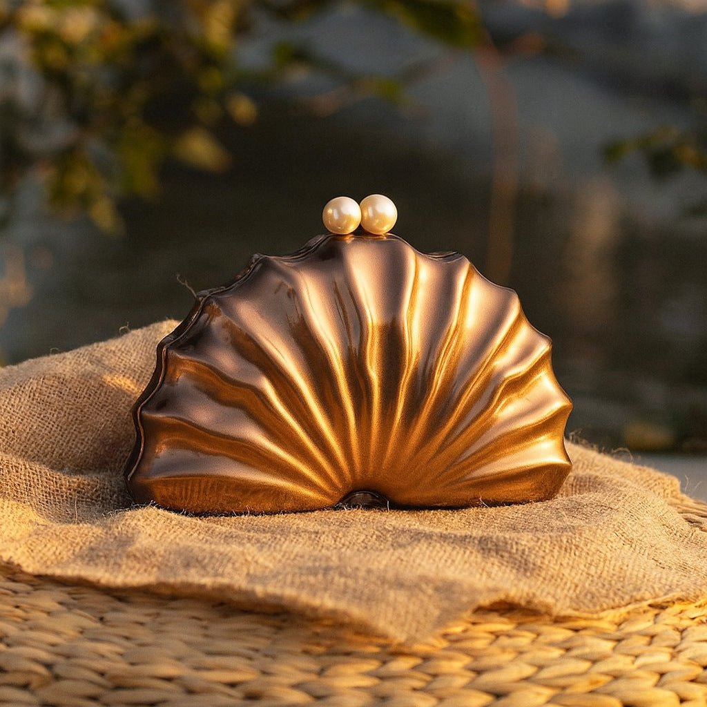 Shell Acrylic Clutch Evening Bag (MAC300)