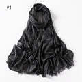 Shining Artificial Bright Silk Hijab (MH100)