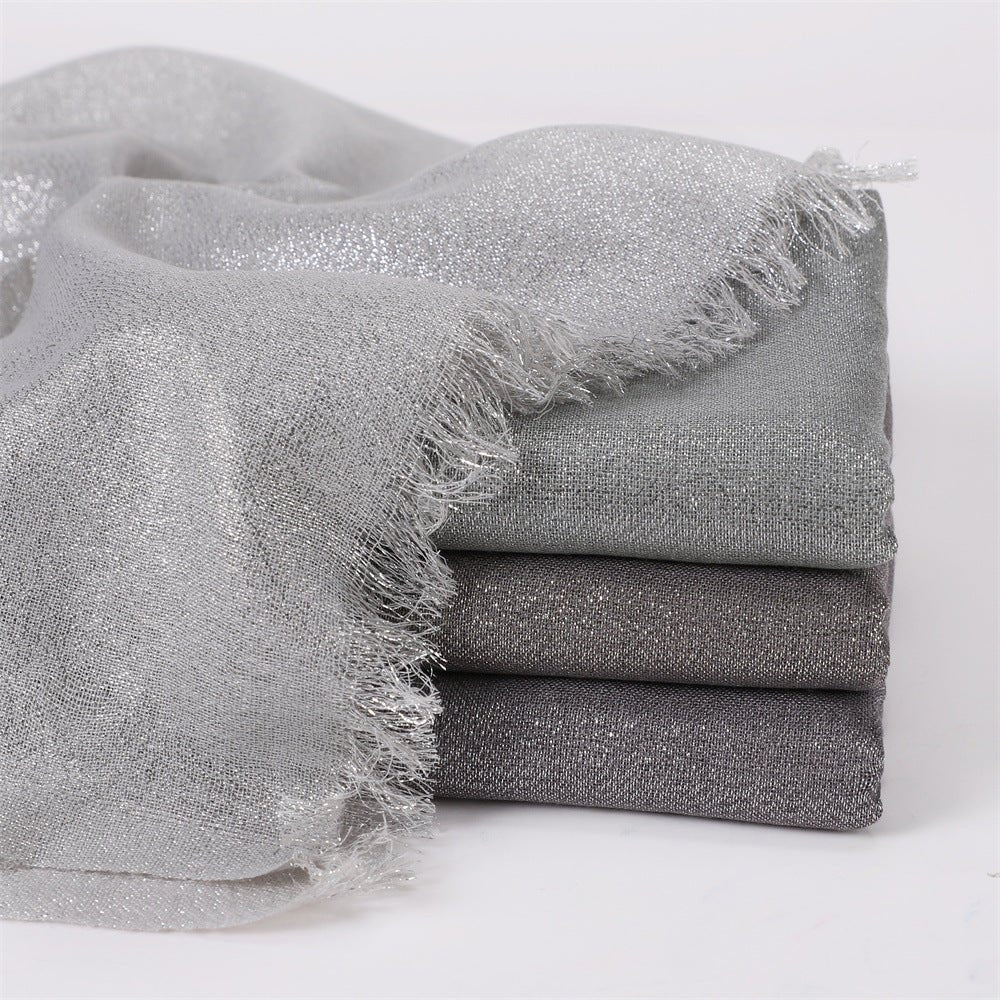 Shining Artificial Bright Silk Hijab (MH100)