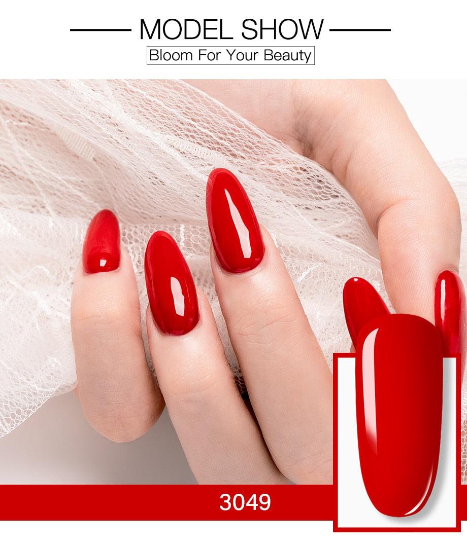 Shiny Womens Gel Nail Polish Permanent Painting Glossy Matte Effect For Manicure Nail Art Design For Womens and Girls