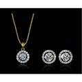 Silver Diamond Jewelry Sets Luxury Women’s Fashion