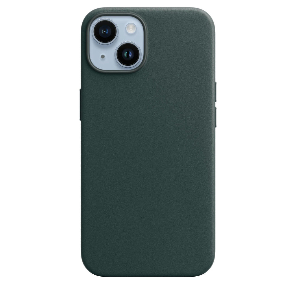 Simple Colorful Magnetic Leather Case For iPhone 14 Pro Max 14Pro 14 Plus Case Wireless Charging Drop Protect Cover Simple Hard Leather Solid Color Protective Cover For iPhone