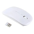 Simple Thin 1600 DPI USB Optical Black/White Wireless Computer Office Mouse Ultra Slim 2.4GHz Mouse For PC Laptop Classic Gaming Mouse