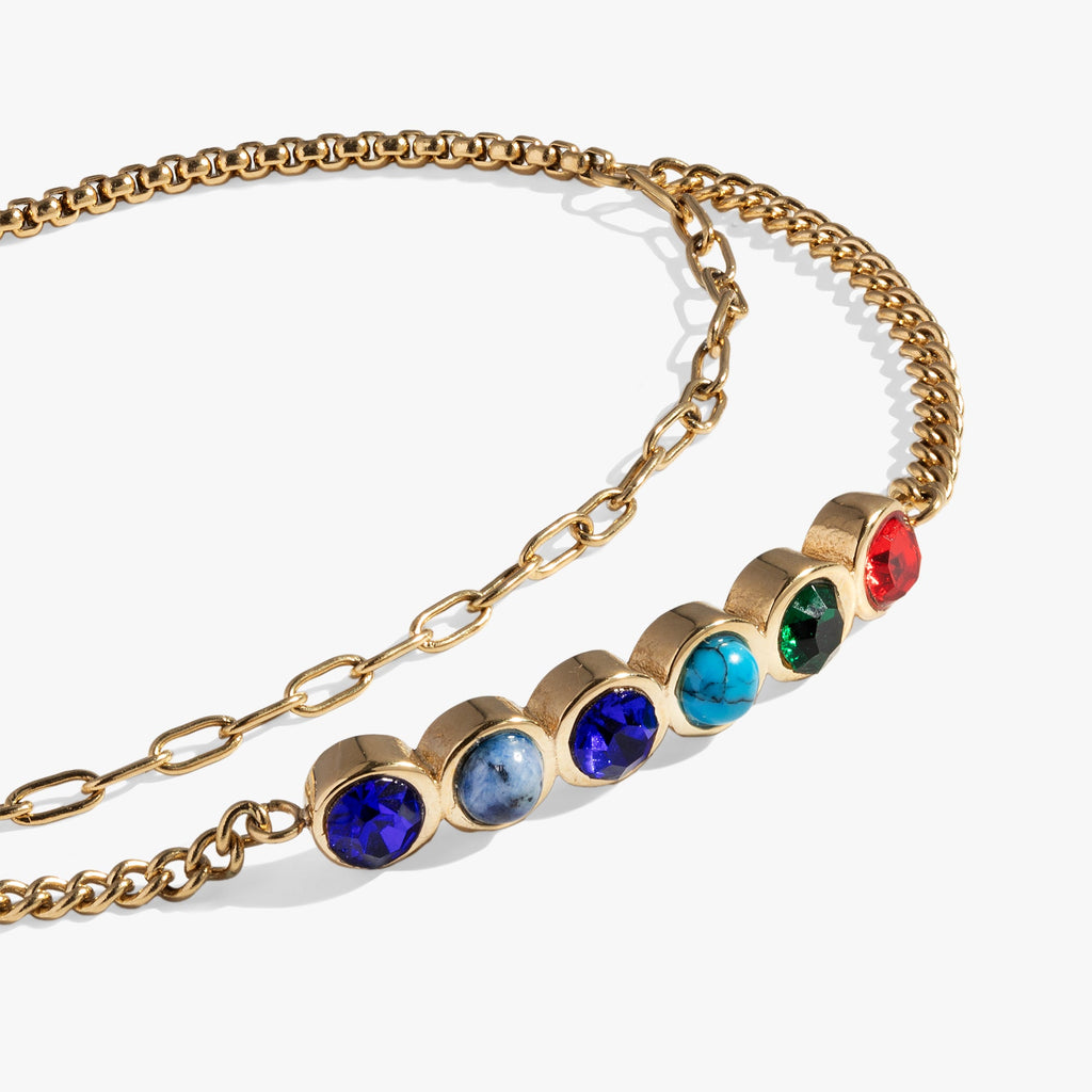 Sister Hidden Message Acrostic Bolo Bracelet