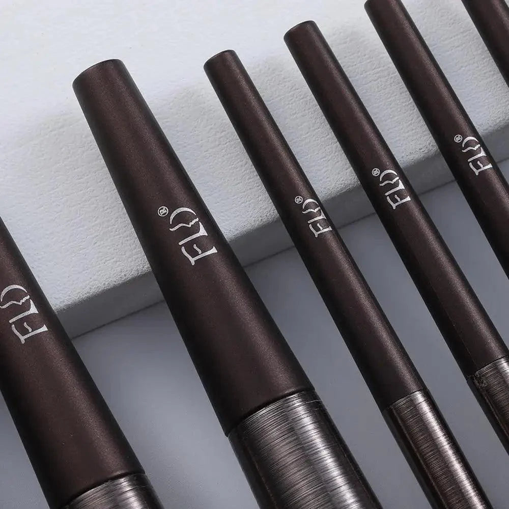 Sizzling 11/8pcs Natural Hair Green Makeup Brushes Foundation Powder Eyeshadow Eyebrow Brush Set Profesional Cosmetic Tool