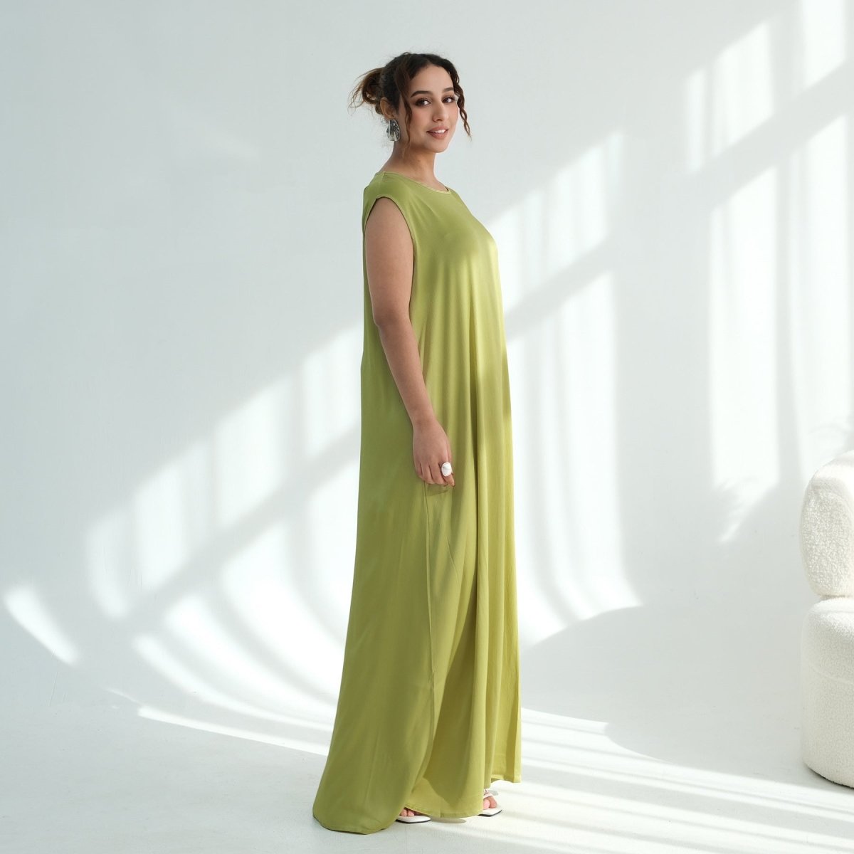 Sleeveless Maxi Dress(MA399)