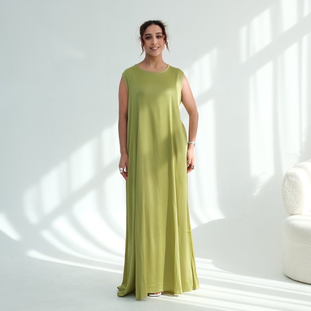 Sleeveless Maxi Dress(MA399)
