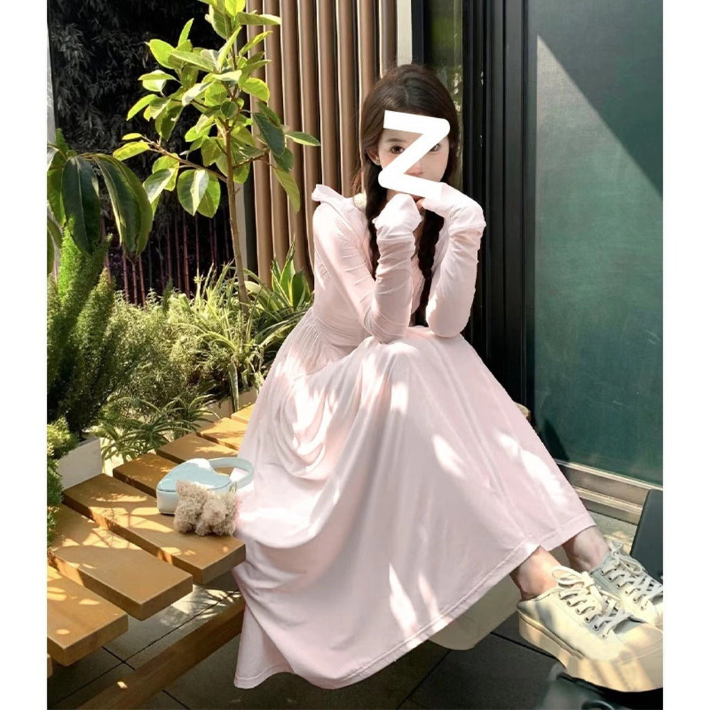 Slim-fit Long Sunscreen Jacket & Skirt Set - UPF 50+ Full Body Sun Protection - Beach Cover-up(MS106)