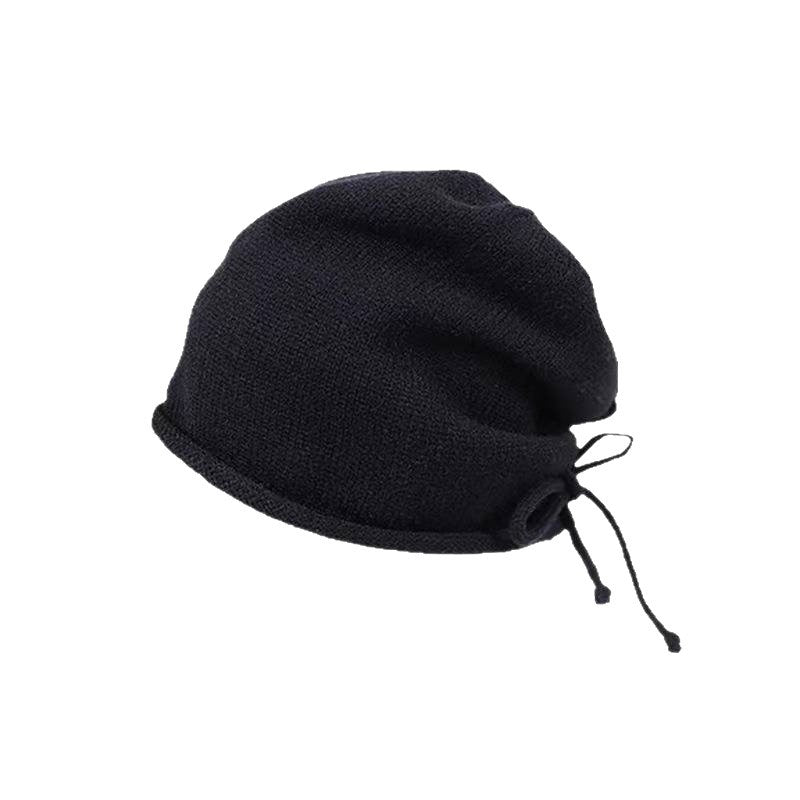 Slouchy Drawstring Beanie Hat(MAC304)