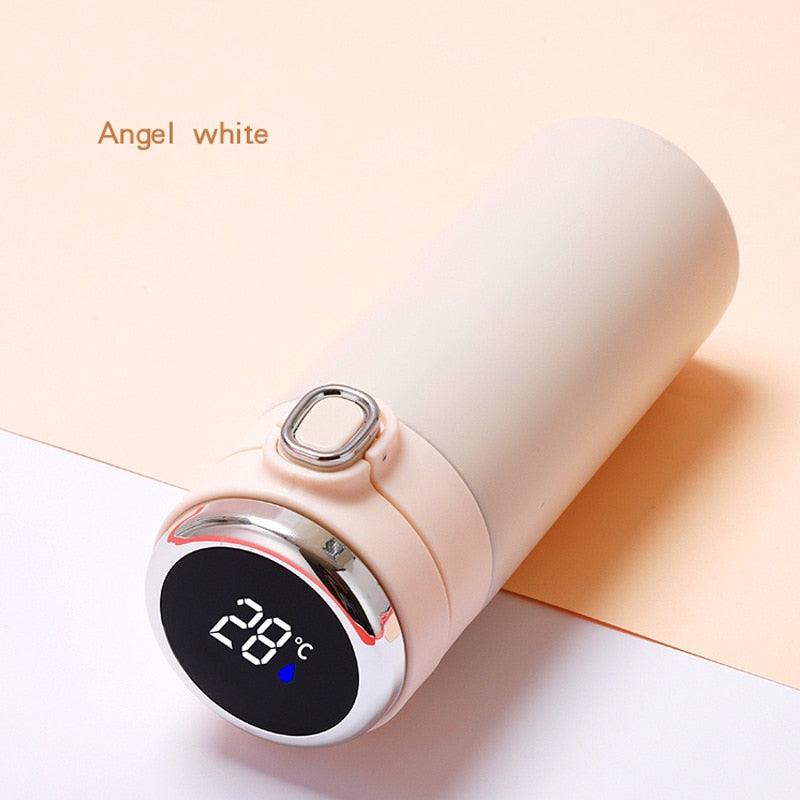Smart Thermos Mug Mini Stainless Steel Thermos Cup Portable Leak Proof Water Cup with Filter Water Vacuum Tea Coffee Bottle Cup Smart Water bottle Stainless Steel Travel Mug Thermoses Cup Flask