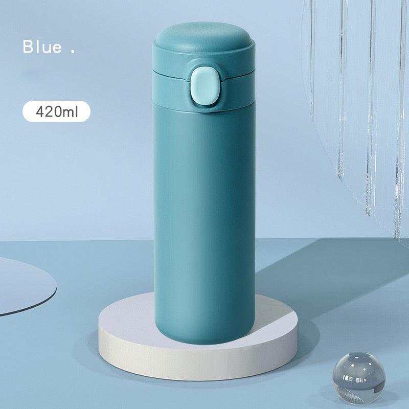 Smart Thermos Mug Mini Stainless Steel Thermos Cup Portable Leak Proof Water Cup with Filter Water Vacuum Tea Coffee Bottle Cup Smart Water bottle Stainless Steel Travel Mug Thermoses Cup Flask