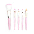 Soft And Cute 5Pcs Makeup Brushes Set Eye Shadow Eyebrow Eyeliner Blush Loose Foundation Powder Professional Lip Women Cosmetic Tools