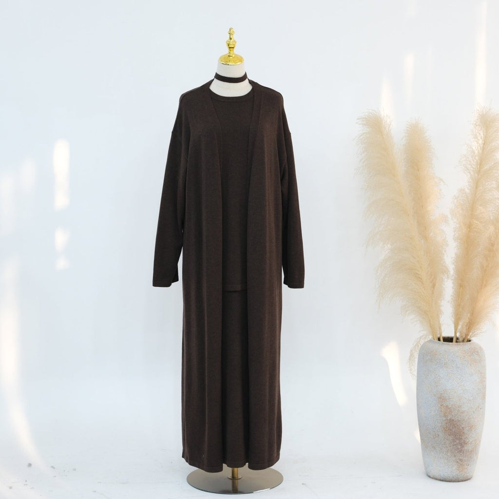 Soft Knit Three-Piece Set(MOA284)