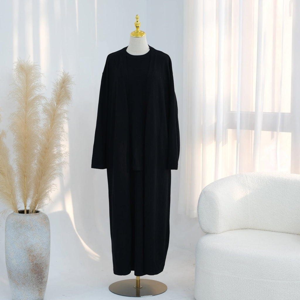 Soft Knit Three-Piece Set(MOA284)