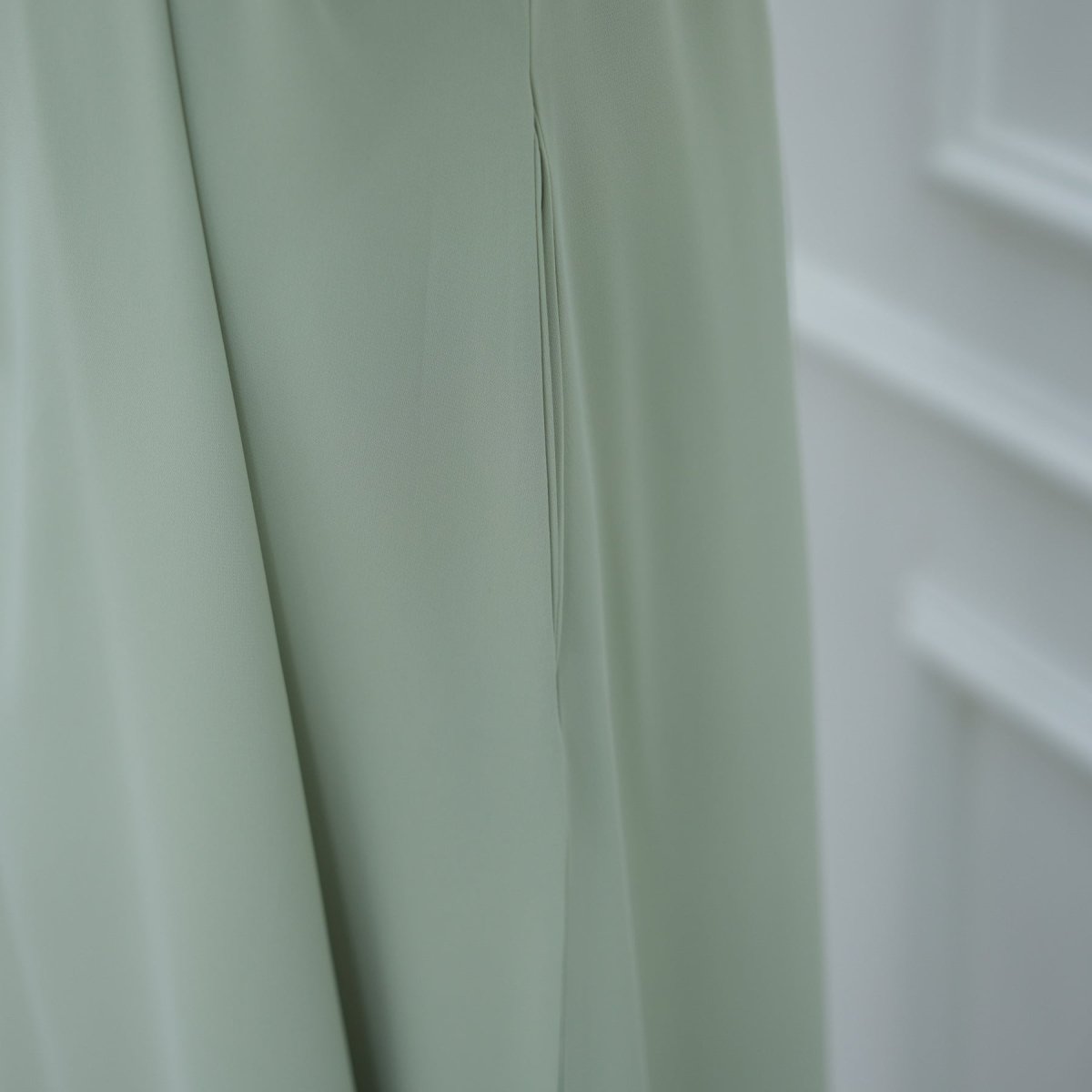 Solid Color Nida Abaya with Belt | A-Line Maxi Dress Abaya (MA359)