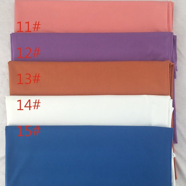 Solid Color Versatile Minimalist Hijab (MH190)