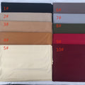 Solid Color Versatile Minimalist Hijab (MH190)