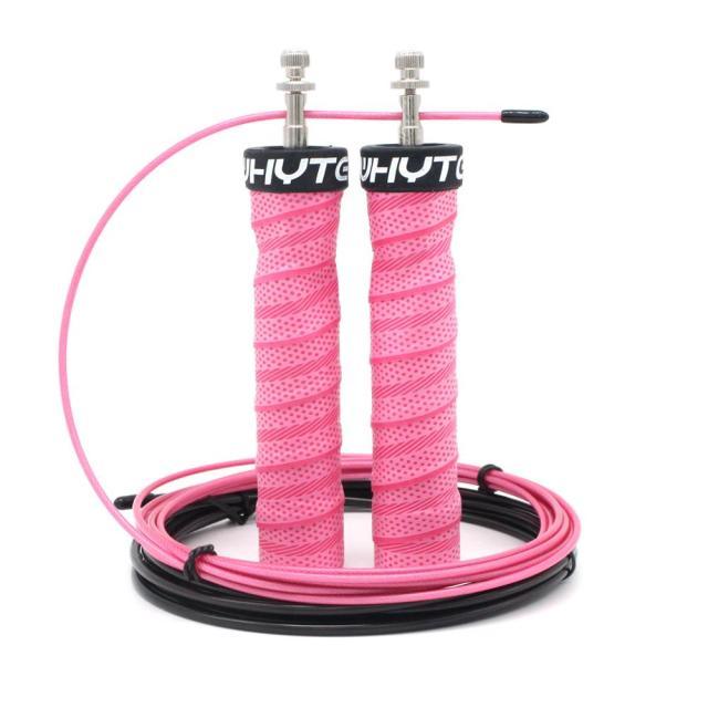 Speed Skipping Rope Jump Rope With Anti-Slip Handle For Double Unders Adjustable Heavy Speed Jump Rope Handles With Removable Weights For Women Men Sport Outdoor Workout Skipping Rope