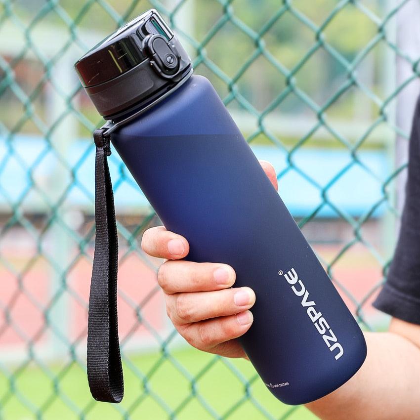 Sports Water Bottles With Time Marker Portable Leakproof Outdoor Shaker My Bottle Tritan Plastic Eco-Friendly Drinkware BPA Free Leakproof Outdoor Sport Direct Drinking Plastic Eco-Friendly Drinkware Water bottle