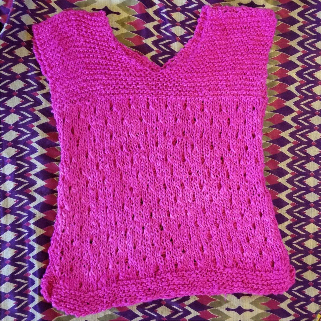 Spring Fling Tee Knitting Pattern
