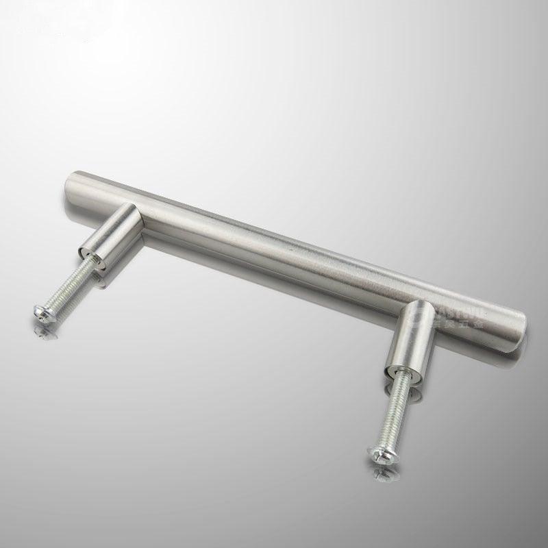 Stainless Steel Kitchen Door Cabinet T Bar Handle Pull Knob Door Pull Handle Stainless Door Handle Stainless Steel Hollow Bar Drawer Pulls Cupboard Knob For Kitchen Furniture