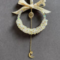 Star Moon Crystal Vehicle Hanging Ornament (MAC290)