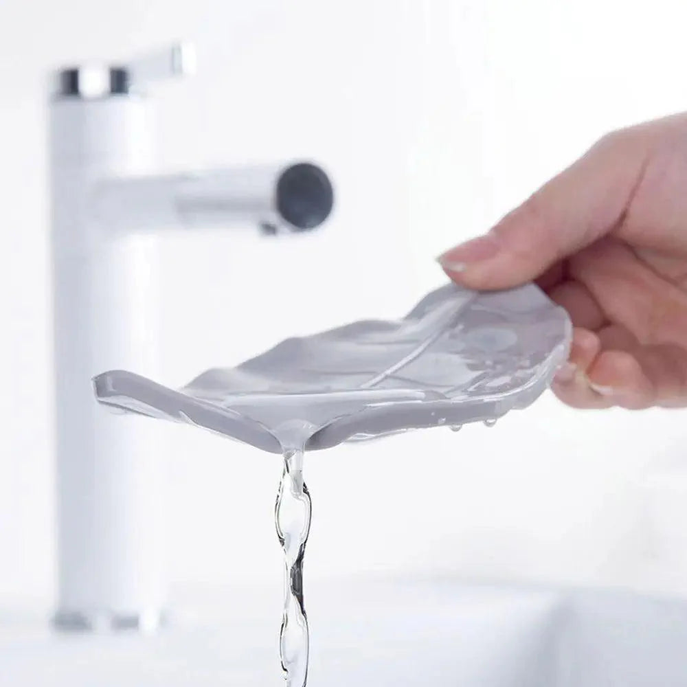 Starfish Soap Dish Leaf Shape Soap Drain Tray Creative Soap Holder Jewelry  Storage Plate Tray Container Bathroom Accessories Soap Container Leaf Shape Soap Dish Exquisite Soap Drain Tray Creative Soap Holder Jewelry Storage Plate Tray Container Bathroom