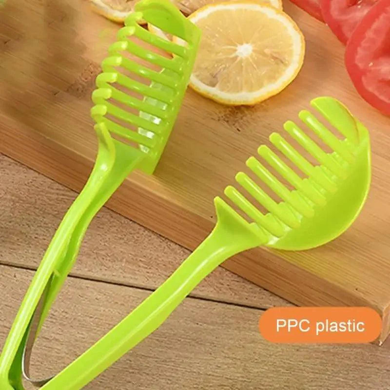 Stylish Handheld Kitchenware Tomato Slicer Bread Clip Fruit and Vegetable Cutter Potato Creative Gadget Kitchen Accessories