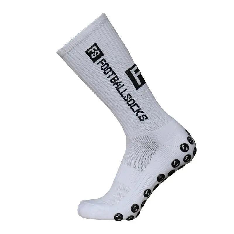 Stylish New Sports Anti Slip Soccer Socks Cotton Football Grip Socks For Men Breathable Sports Running Cycling Socks For Men