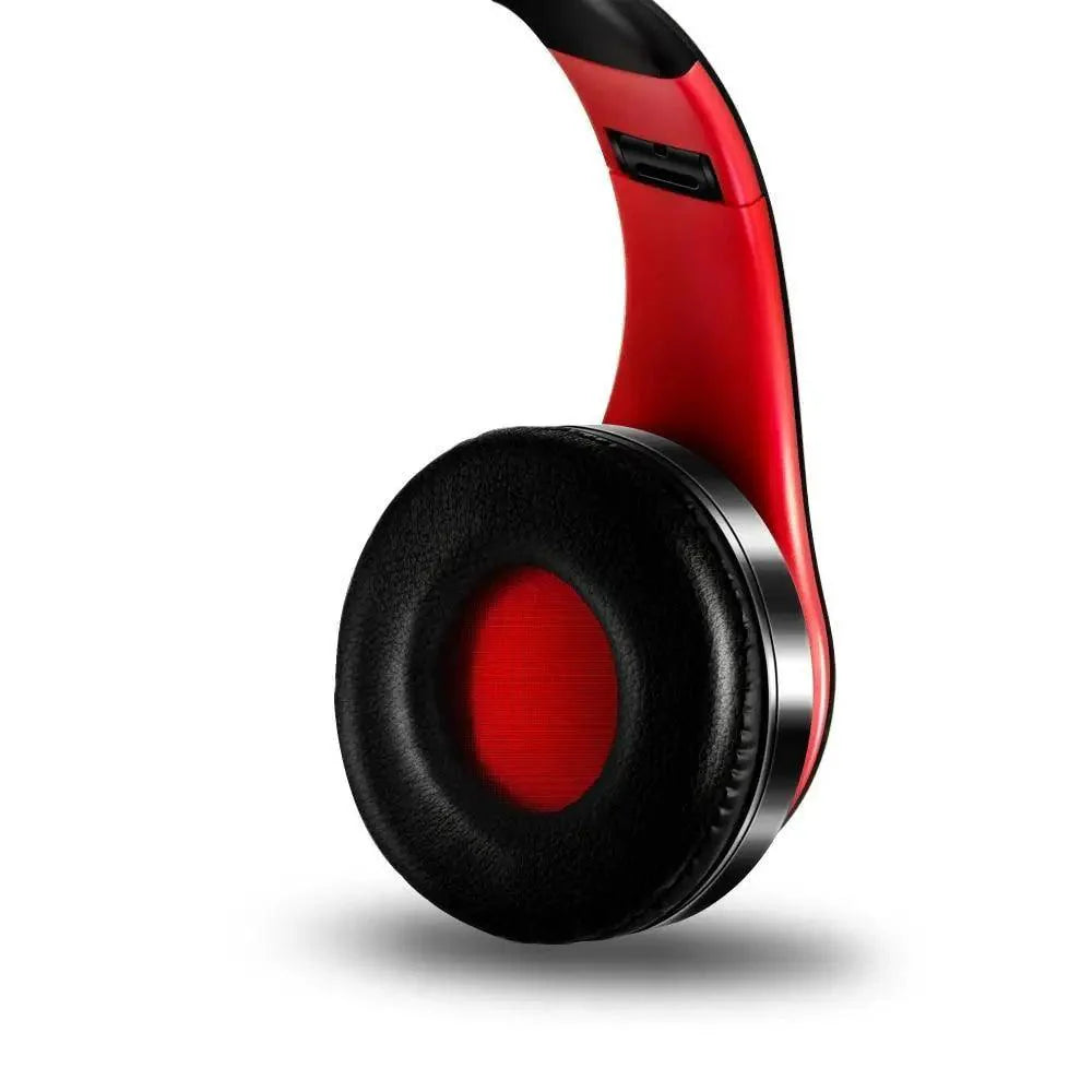 Stylish Wireless Bluetooth Headphone Stereo Headset Music Headset Foldable Wireless and Wired Stereo Headset Micro SD/TF FM For Cell Phone PC