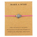 Summer Style Adjustable Jewelry Make a Wish Silver Sea Turtles Charm Women Men Bracelets Beach Sea Turtles Rope String Bracelets Anklets Family Handmade Adjustable Turtle String Bracelet For Women Kids