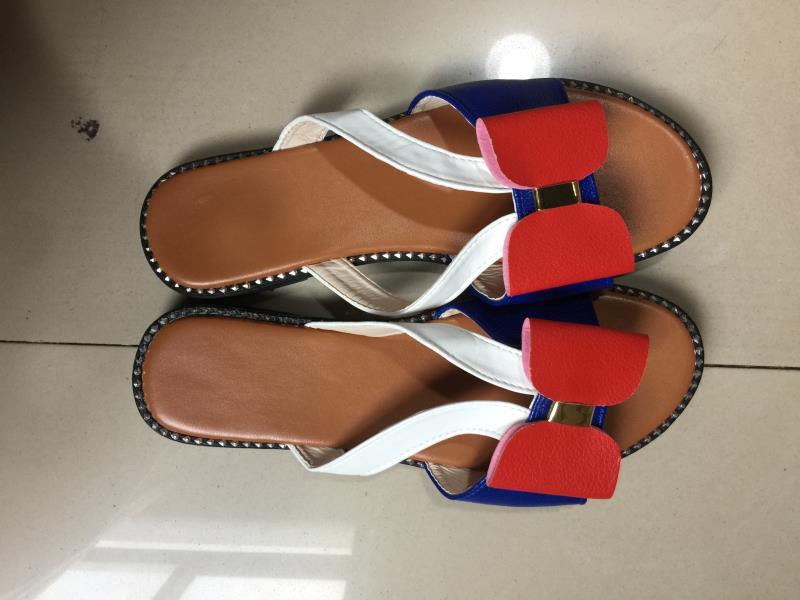 Summer Women Slippers Cute Butterfly-Knot Casual Sandals Lady Slides Flats Slip-On Women Shoes Butterfly Slippers Soft Bottom Comfy Sandals Bathroom Garden Casual Slippers Open-Toe Breathable Travel Shoes