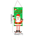 Super Cute Merry Christmas Decorations For Home Ornaments Garland New Year Xmas Door Decor Hanging Cloth Gifts