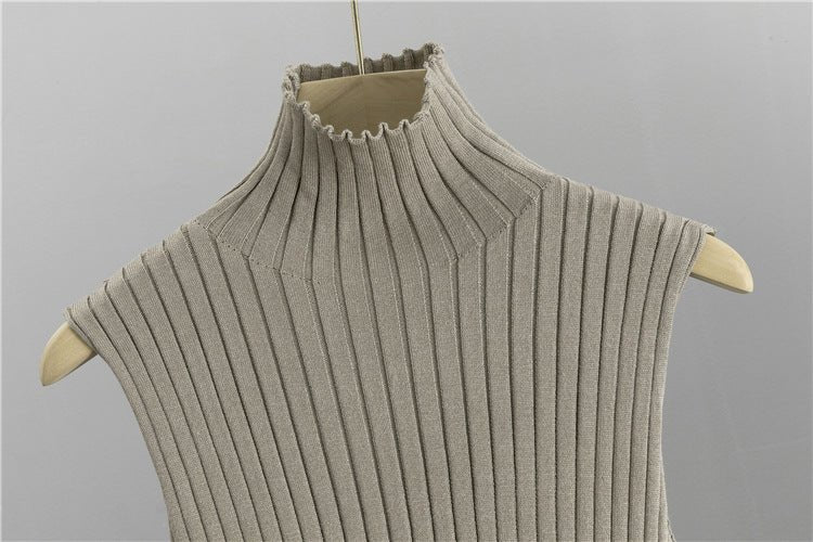 Sweater Set with Sleeveless Vest 3-Piece Set(MS032)