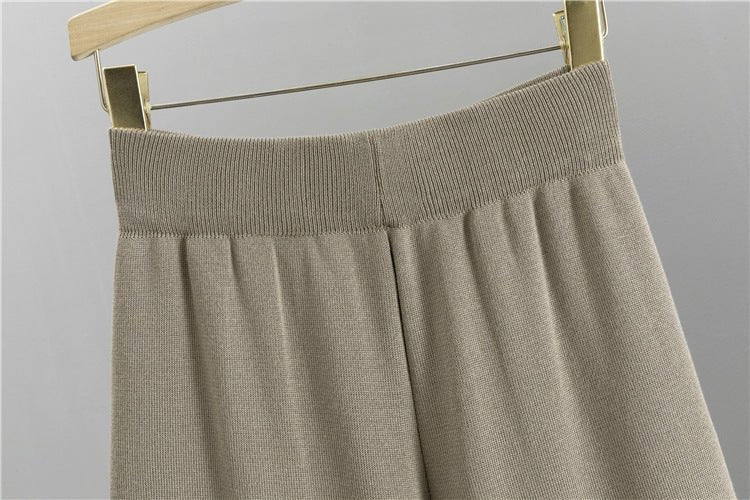 Sweater Set with Sleeveless Vest 3-Piece Set(MS032)