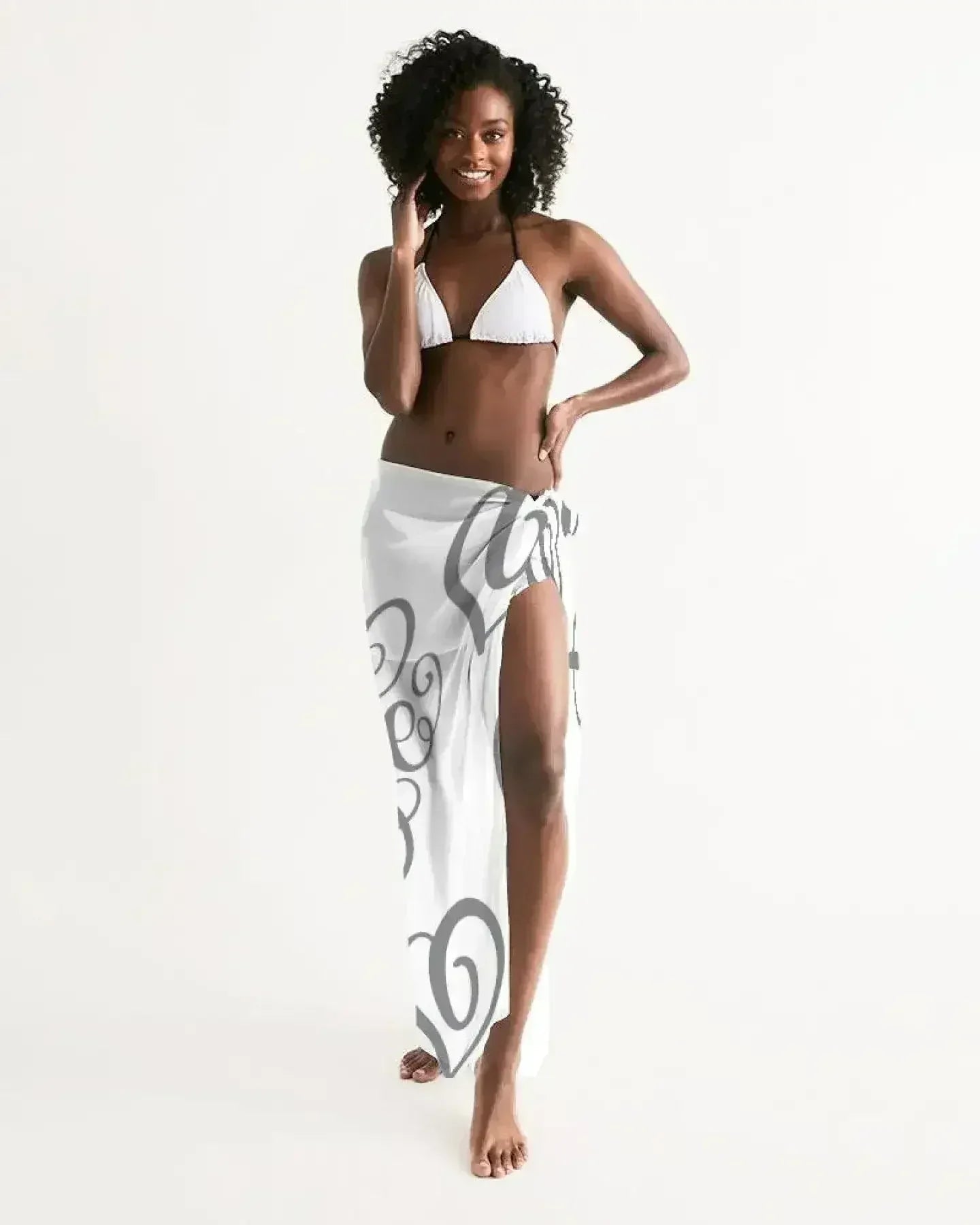 Sheer Love Grey Swimsuit Cover