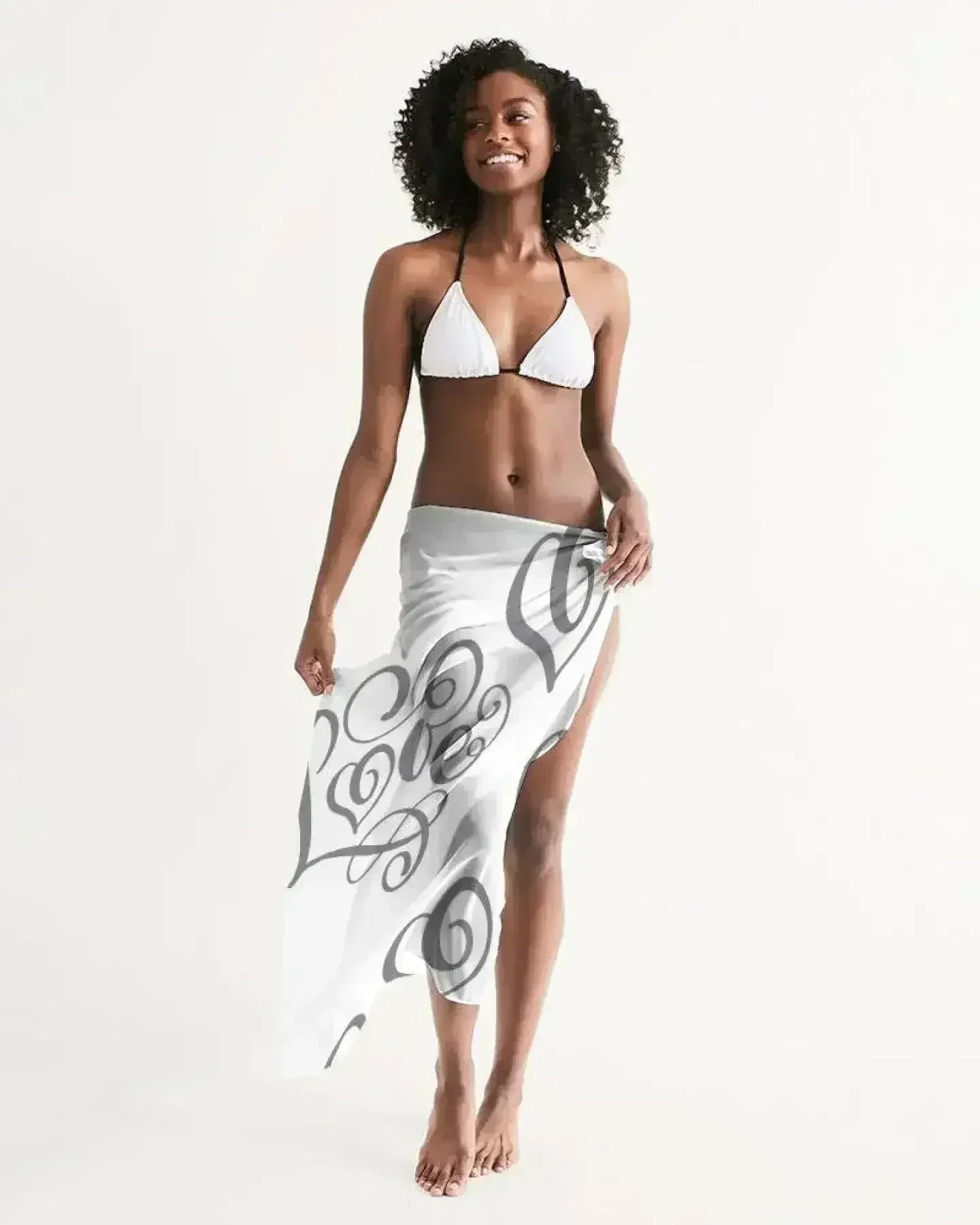 Sheer Love Grey Swimsuit Cover