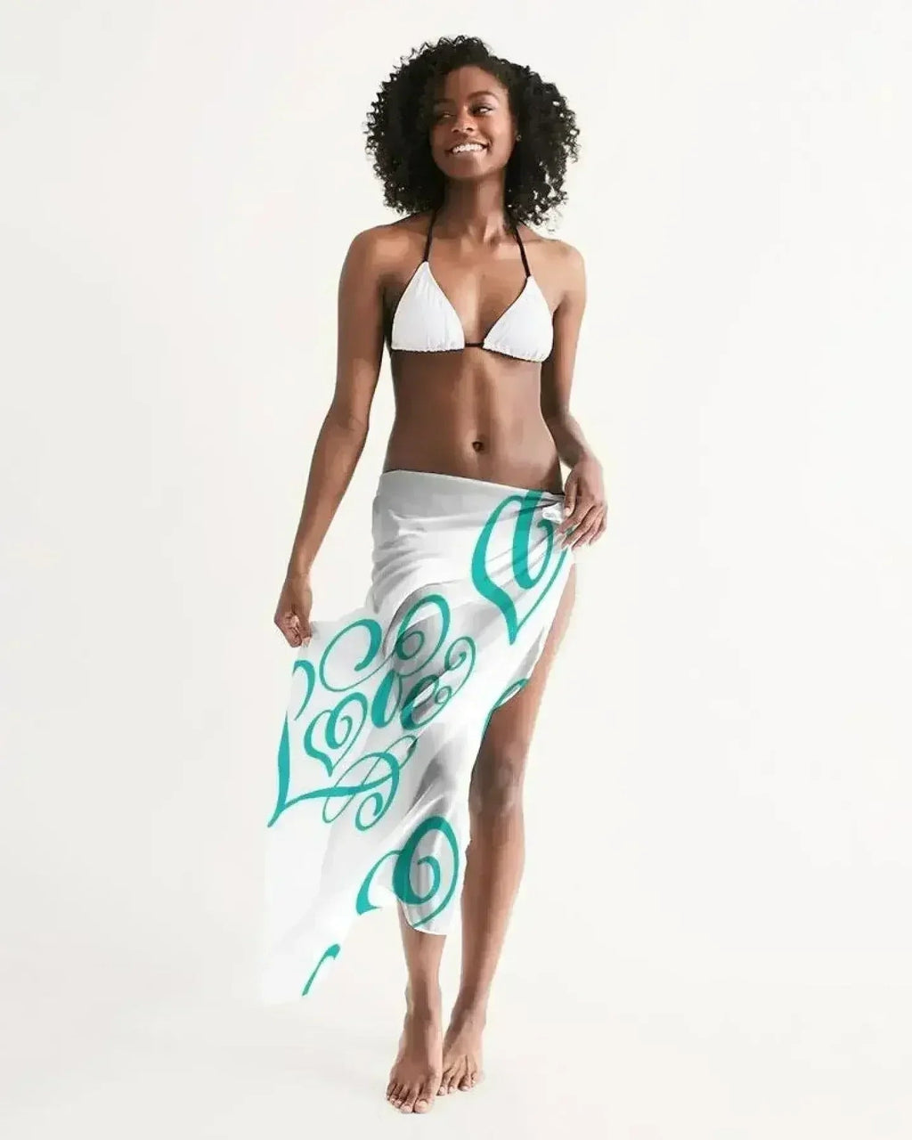 Sheer Love Green Swimsuit Cover Up