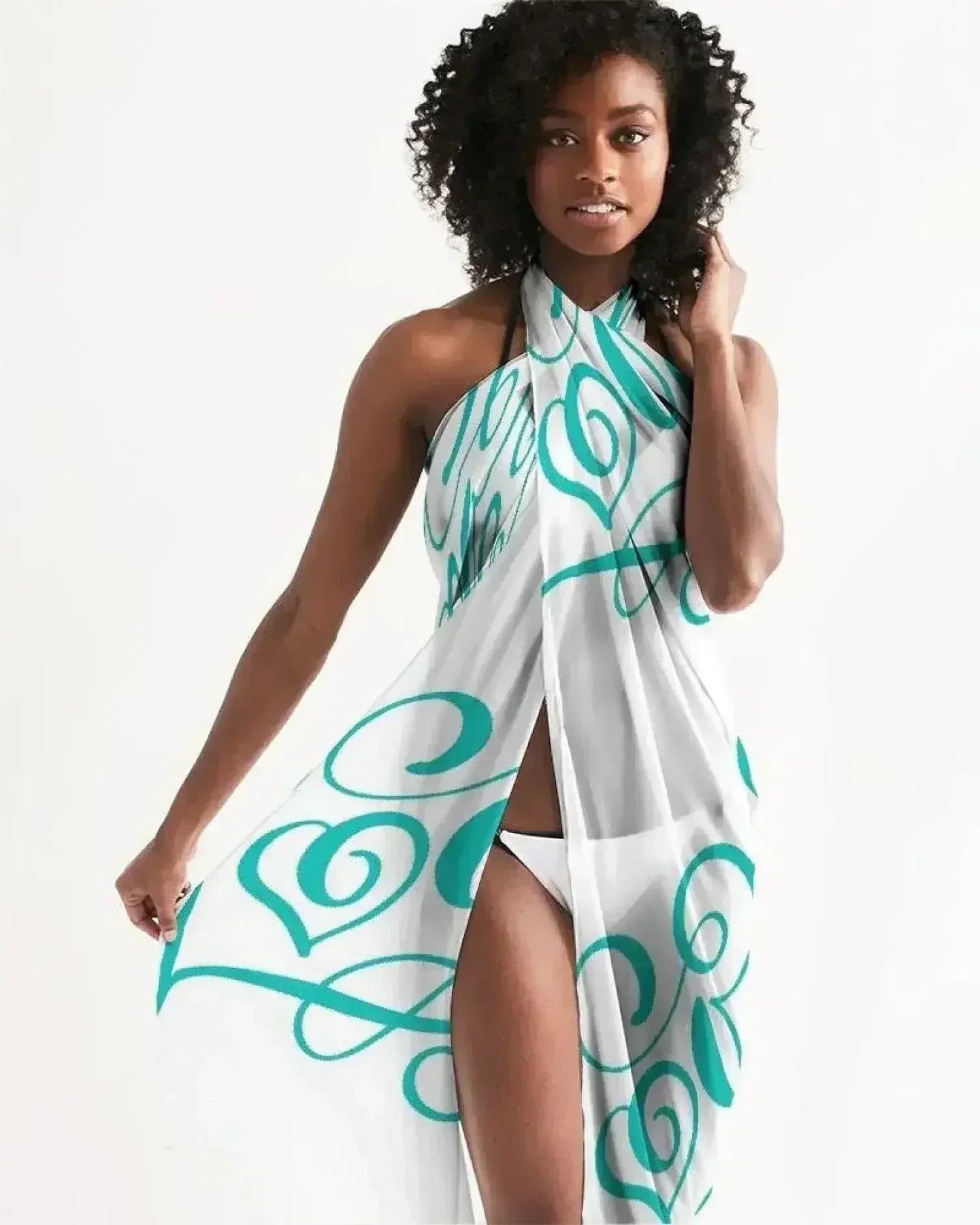 Sheer Love Green Swimsuit Cover Up