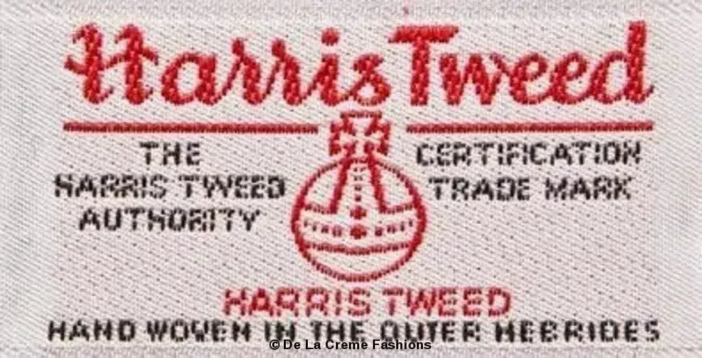 Harris Tweed Pea Coat - Wool Cashmere Blend | Femstylo