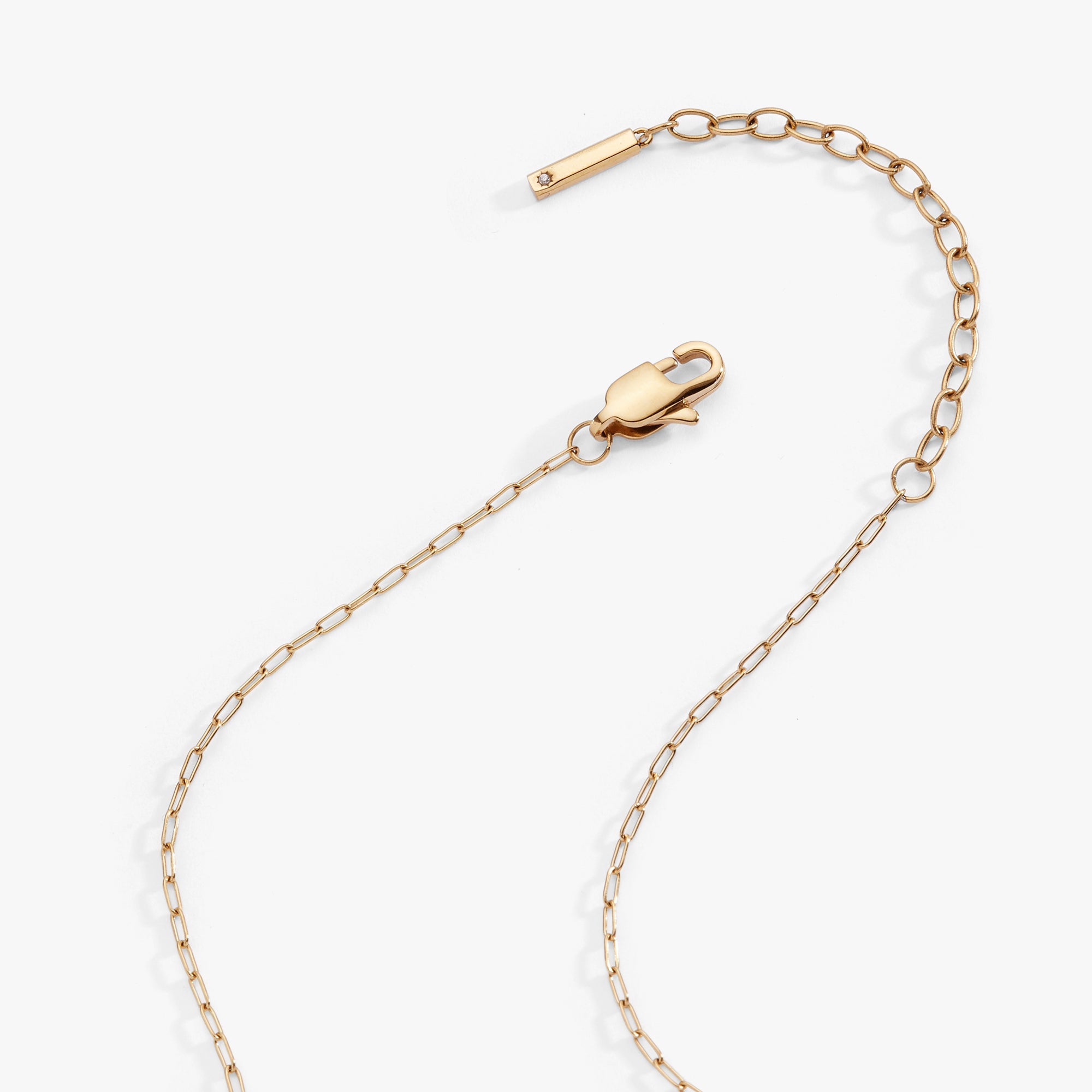 Taurus Zodiac Charm Cluster Necklace