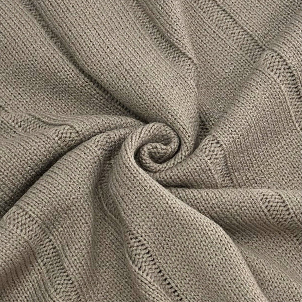 Textured Knit Sweater & Wide-Leg Trouser Set(MS448)