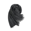 Textured Rayon Crinkle Hijab in Solid Hues Breathable Women's Wrap Hijab (MH145)
