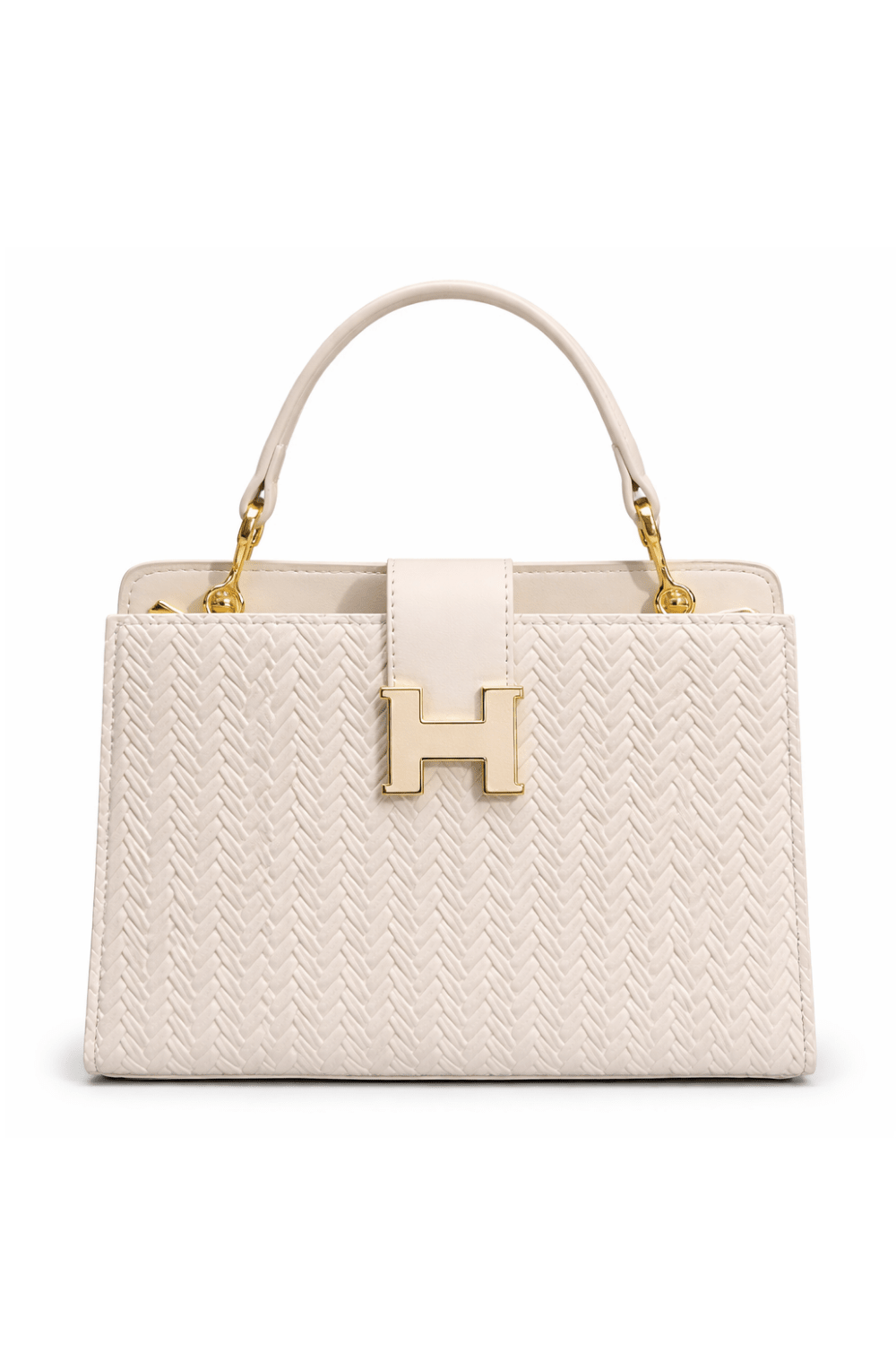 The Icon Woven Top Handle Bag – Statement Mini Handbag for Going Out & Trendy Outfits