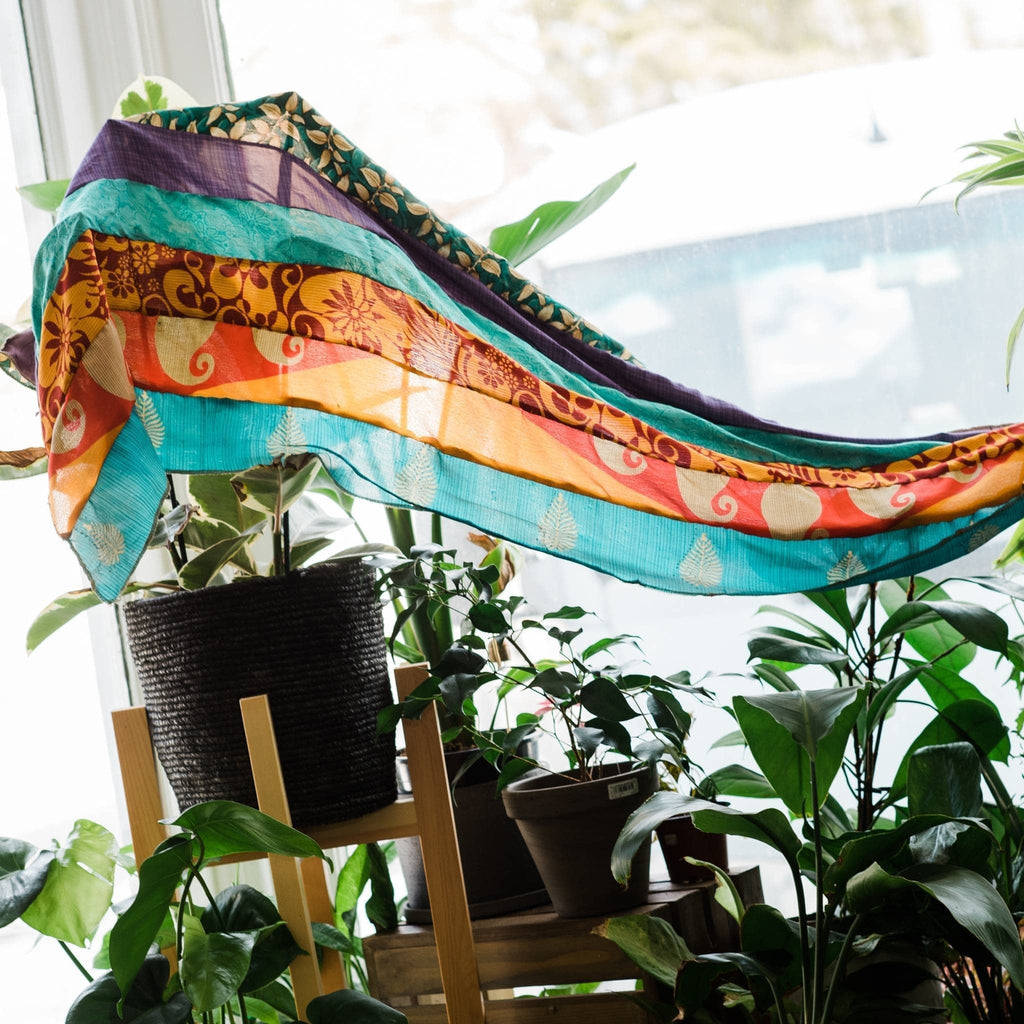The Medley Sari Silk Scarf