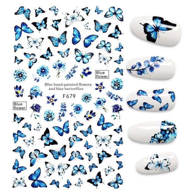 The New 3D Nail Sticker Cool English Letter stickers for nail  Foil Love Heart Design Nails Accessories Fashion Manicure Sticker Stickers Girls Manicure Decoration Nail Art Supplies 3D Self-Adhesive Nail Decals Designer Nail Stickers for Acrylic Nails
