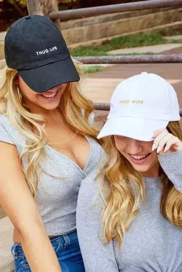 Thug Wife | Thug Life - Bachelorette party dad hats | Femstylo