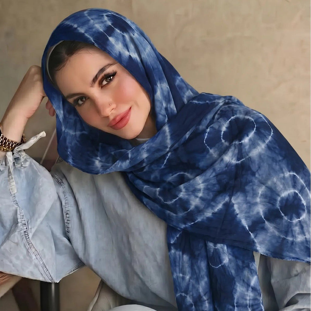 Tie-Dye Hijab Scarf(MH232)
